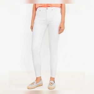 Loft white jeans
